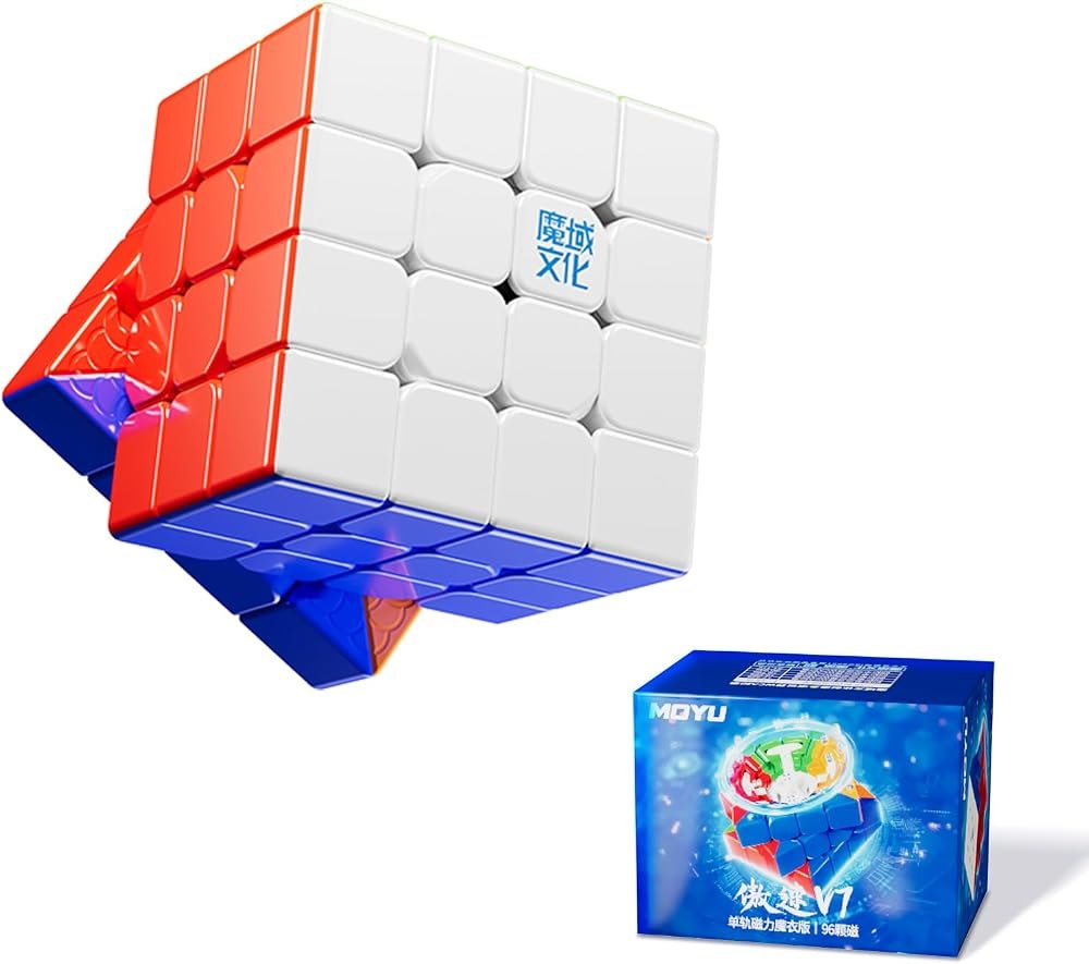 AoSu V7 4×4 UV 96-Magnet speed cube